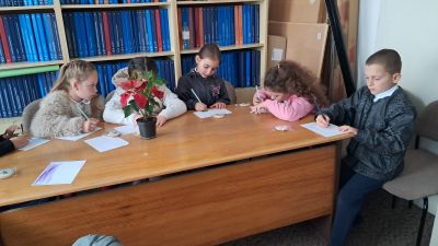 Посещение на 1 а клас в Дирекция Бюро по труда, по случай 36 години Агенция по заетостта - ОУ Йордан Йовков - град Каварна
